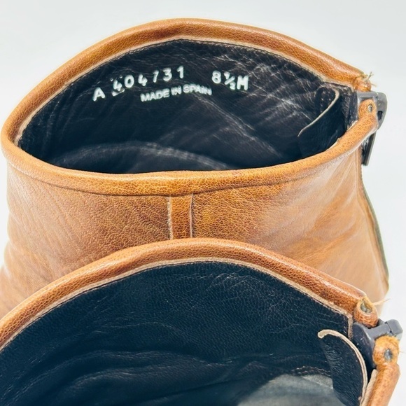 Stuart Weitzman Brown Wedge Booties Size 8.5 - Picture 7 of 8